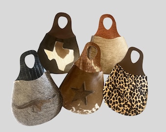 NEW!!!  Cowhide Catch-All Bag