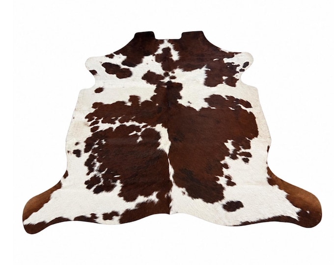 100% Genuine Cowhide Tricolor Rug