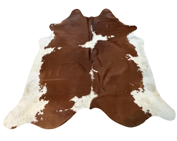 Brazil Premium Brown & White Rug(6'7"x6ft)