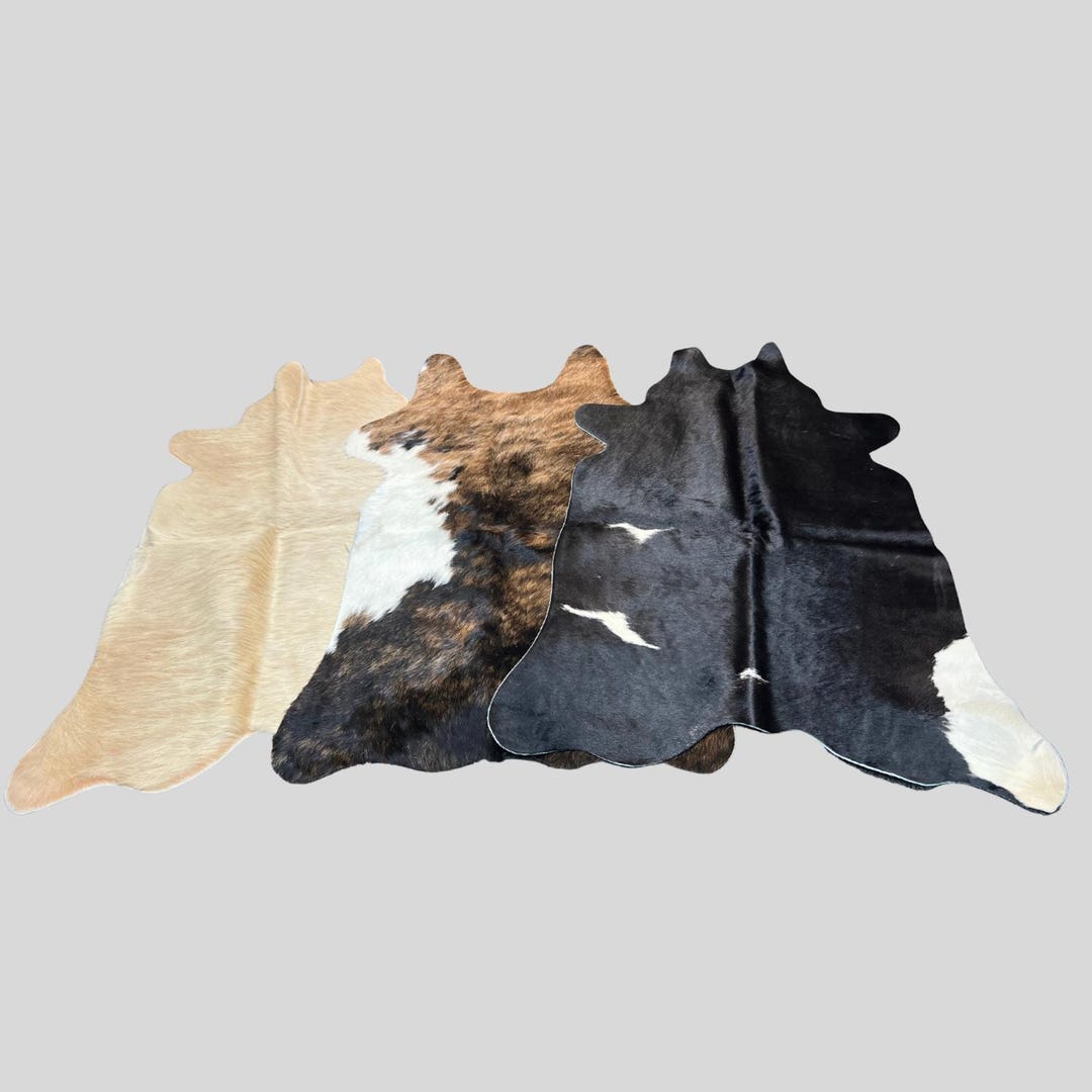 Mini Cowhide Rug Mini Cowhide Rug (38inches X26inches) - Etsy