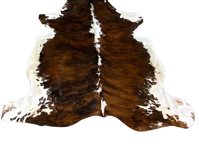 100% Genuine Cowhide Brindle Rug, Western Style - Handpicked and Unique Hide-