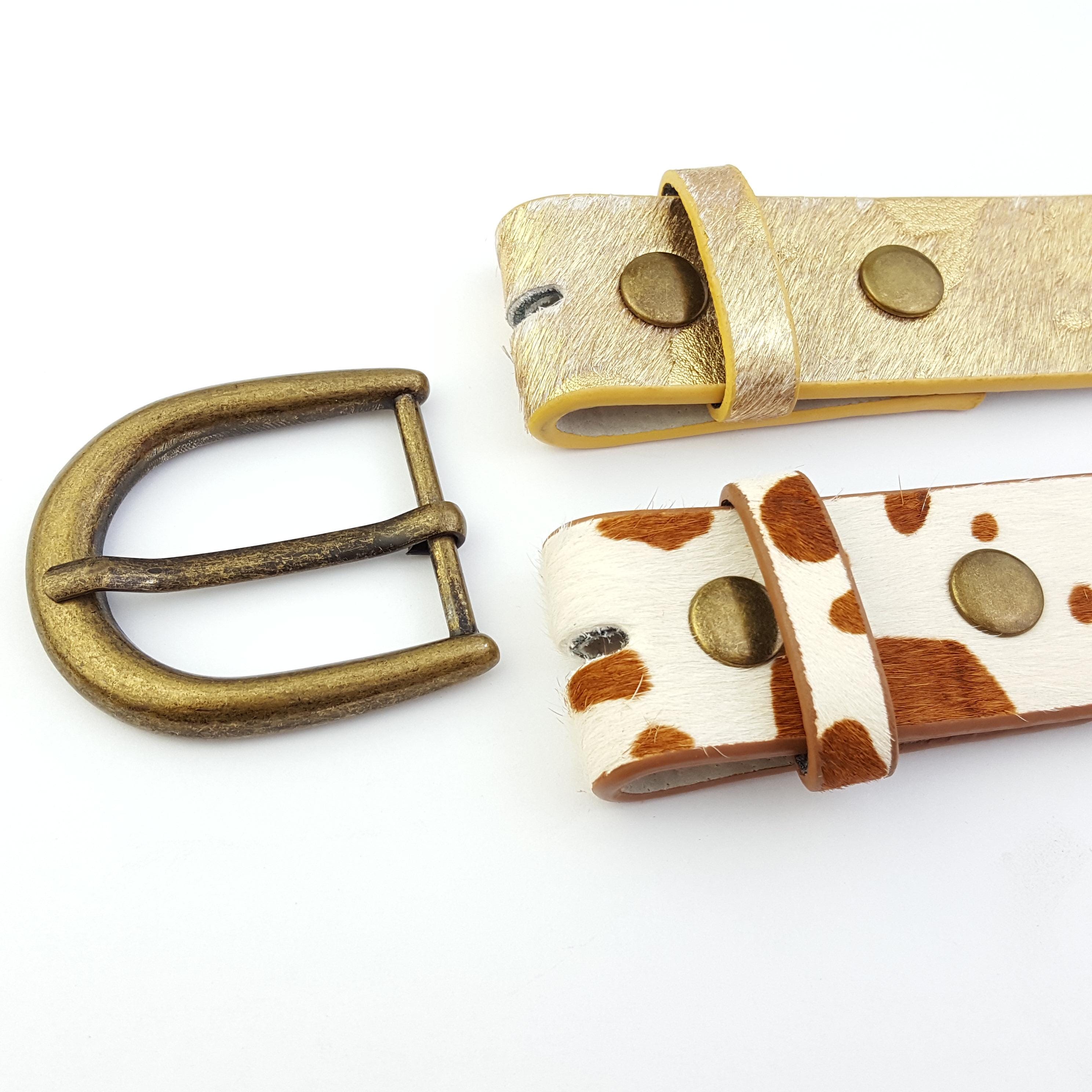Cow Hair Belt - Etsy display picture 2