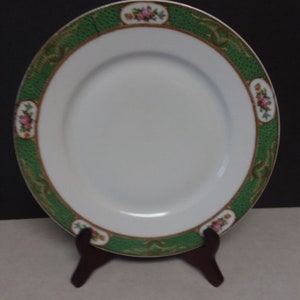 Royal Shagreen 9.75&quot; Porcelain Dinner Plate Schwarzburg Germany