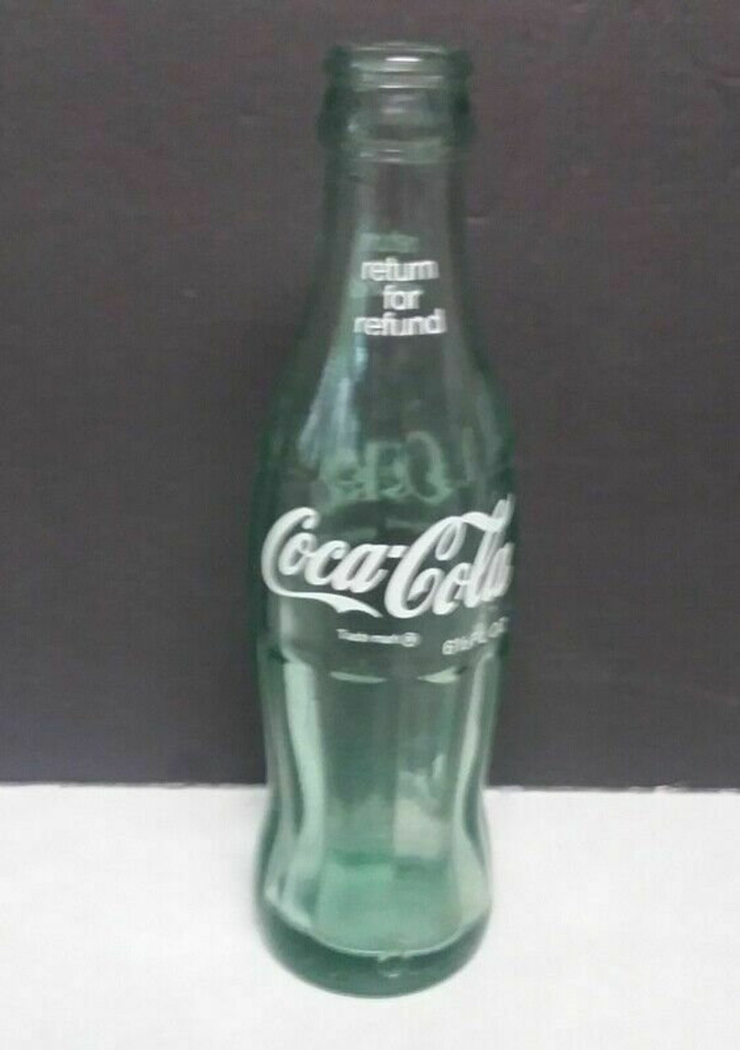 6.5 Oz. Cocacola Soda Pop Top Coke Bottle Galveston Tex 8214 Etsy