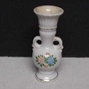 Miniature Vase Hand Painted Porcelain Made in Japan