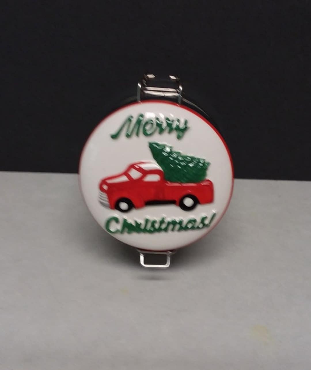 Merry Christmas Bail Type Canning Jar Porcelain Lid Christmas Etsy