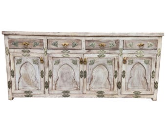 Moroccan cabinet handmade wooden Mediterranean bedroom furniture find