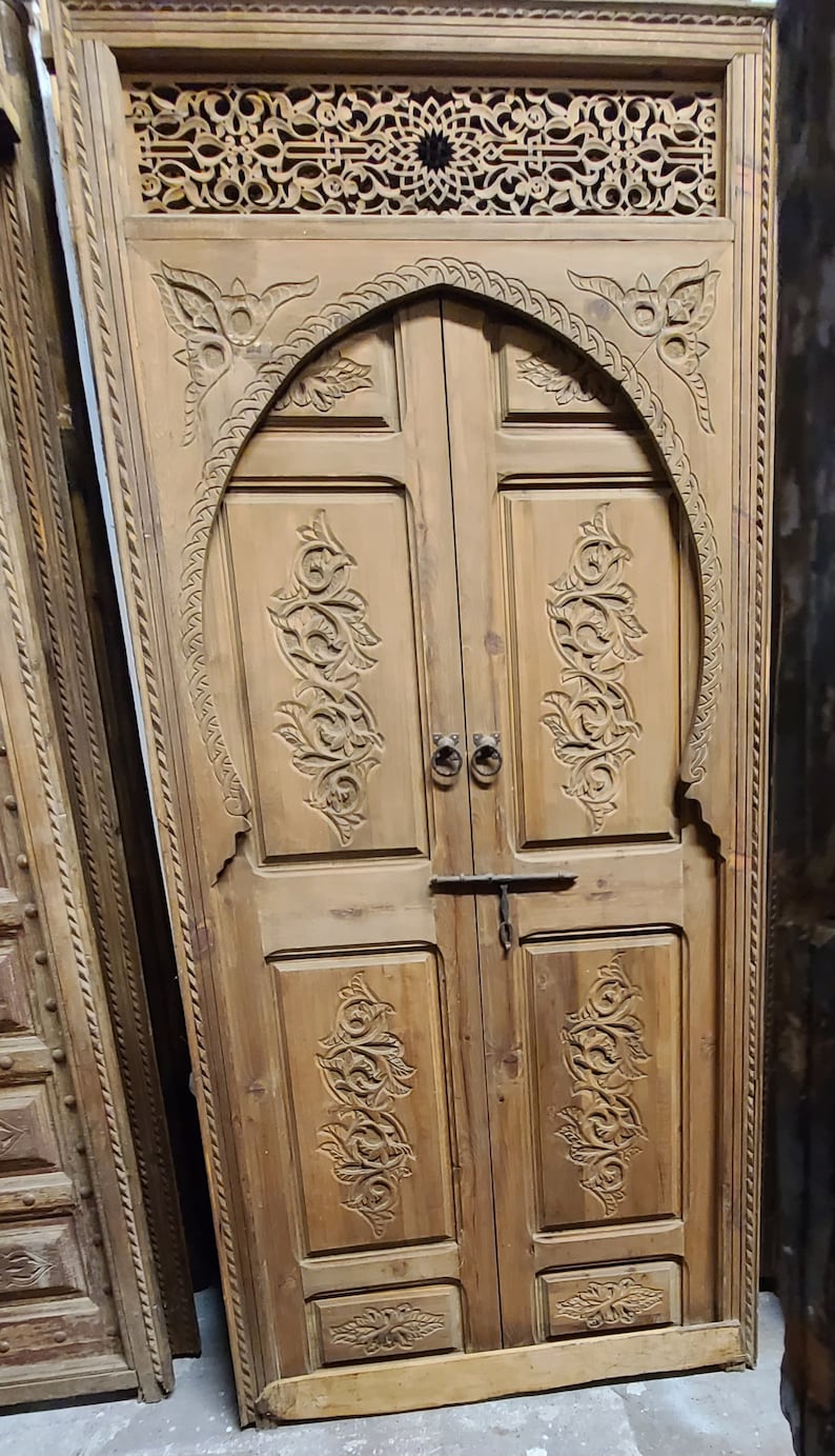 Exquisite Alhambra Moroccan Double Door Interior/exterior Handmade ...