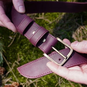 Engraved Belt personalized belt leather strap Mens Belt custom groom belt stag party favor bachelor party gift for him rustic wedding belt image 3