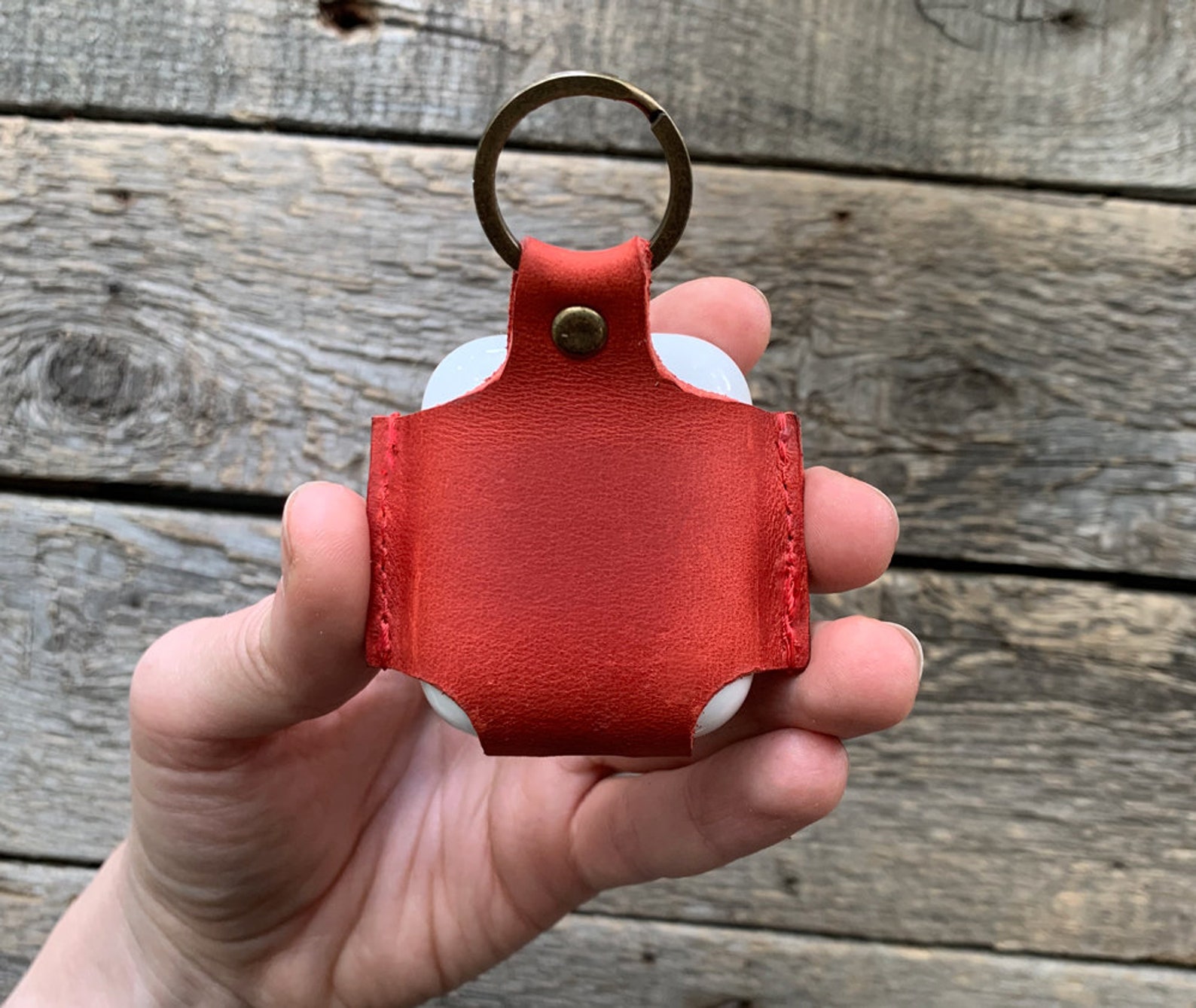 Personalized Leather case headphones wireless headphone case Etsy