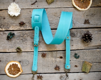 Personalized Leather Camera Strap, Monogrammed Photographer Gift