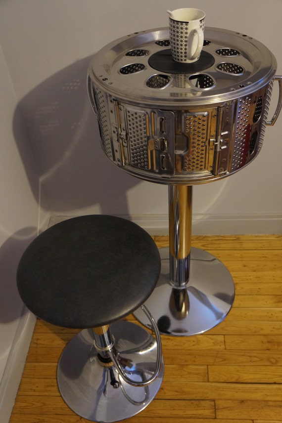 Meuble de rangement pour machine à laver à tambour - Kit empilable