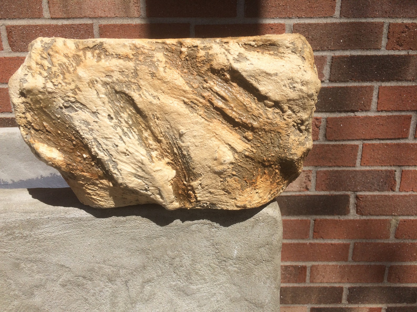 Lightweight Rock Planter Outdoor Stone Planter Patio Decor Etsy