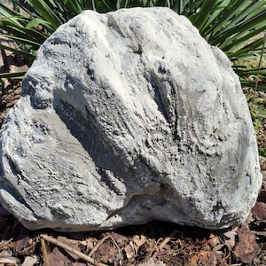 Fake Hollow Rock to Hide Cable Pedestals, External Water Pumps