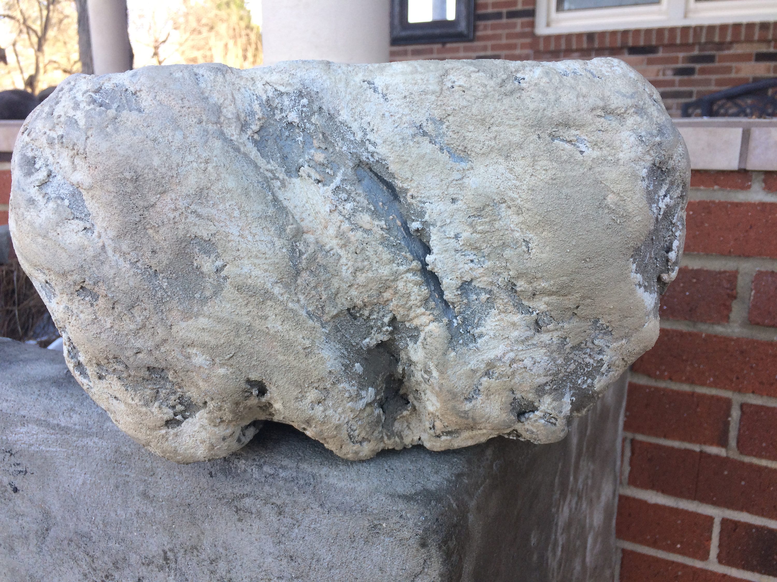 Lightweight Rock Planter Outdoor Stone Planter Patio Decor Etsy