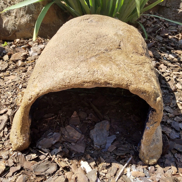 Stone Tunnel Cave for Pond Koi, Goldfish, Turtles, Tortoises, and other Reptiles