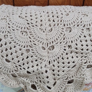 Crochet Virus Throw Blanket