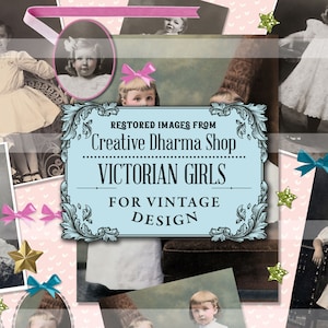 Vintage Children Images for Collage, Antique Photos, Printable Images, Fussy Cut Images, Diary Journals, Scrapbooks, Journal Cards