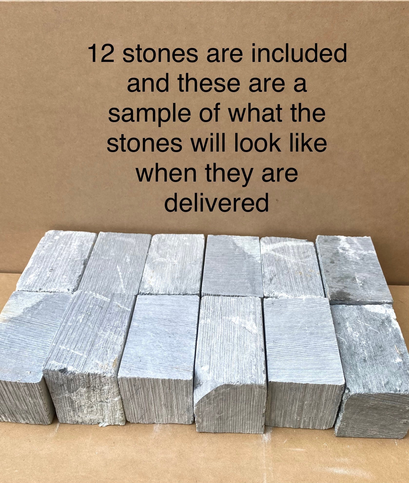 Teachers 12 Pack of Soapstone Blocks Etsy
