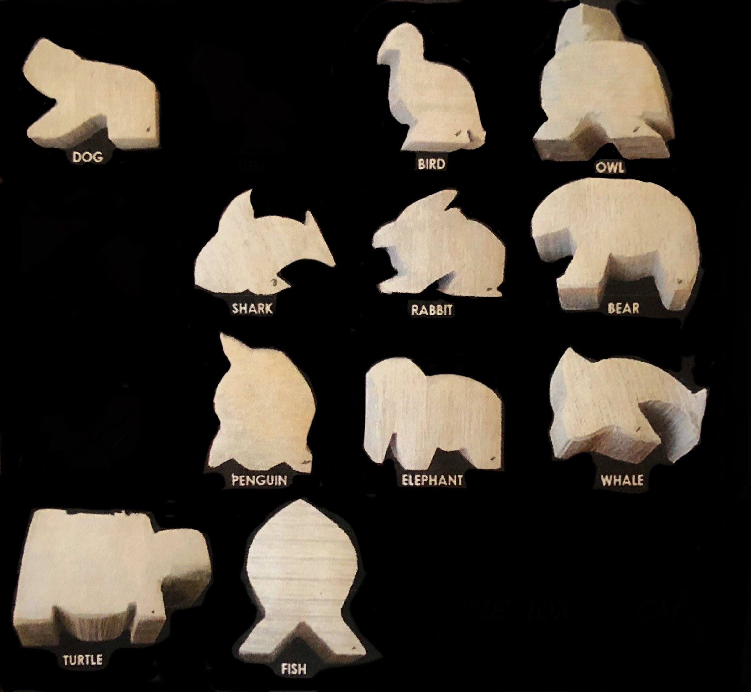 PreCut Soapstone animals3 PACKyour choice Etsy.de