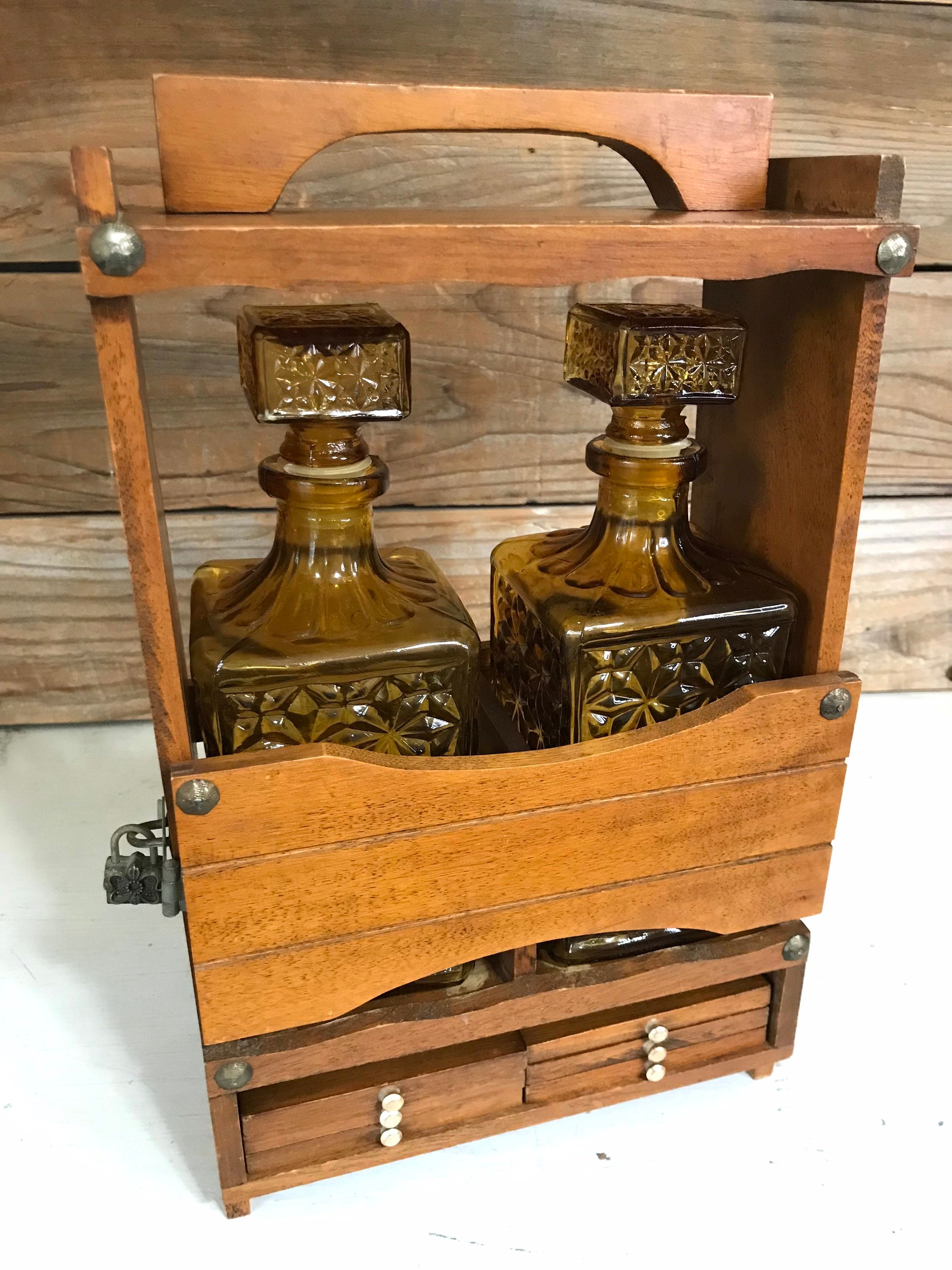 Antique wine bar cabinet - Etsy 日本