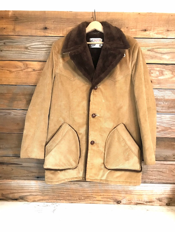 Corduroy & Faux Fur Jacket by Stilton California,… - image 1