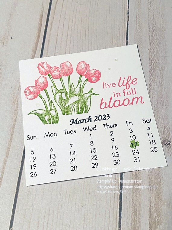 Mini CD Case Calendar Template for 2024 Instant Download - Etsy