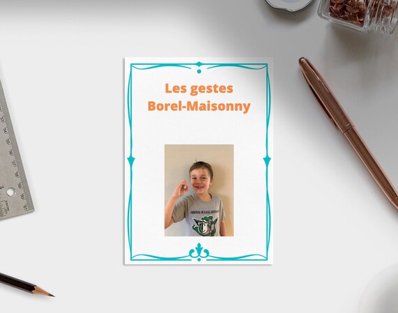 Materiel Didactique Les Gestes De Borel Maisonny En Etsy New Zealand