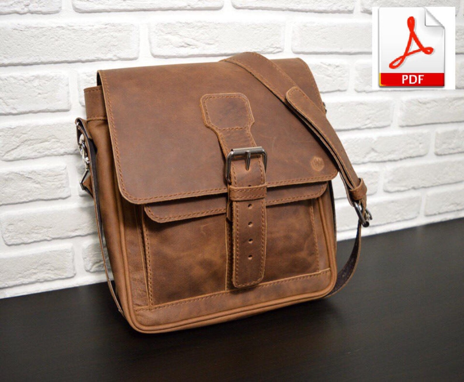 Messenger Bag PDF Pattern Etsy