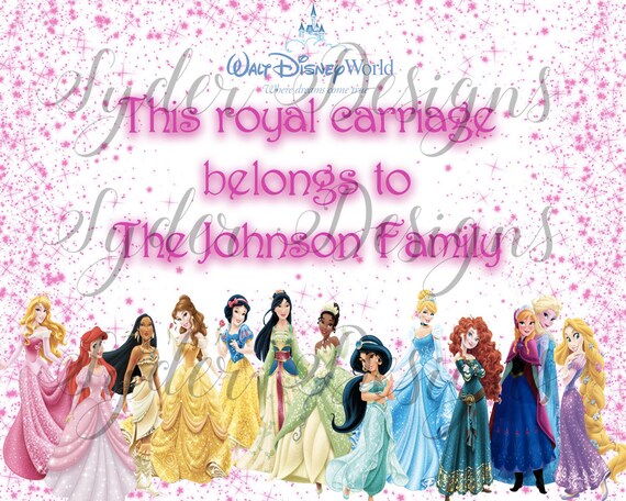 poussette disney princesse