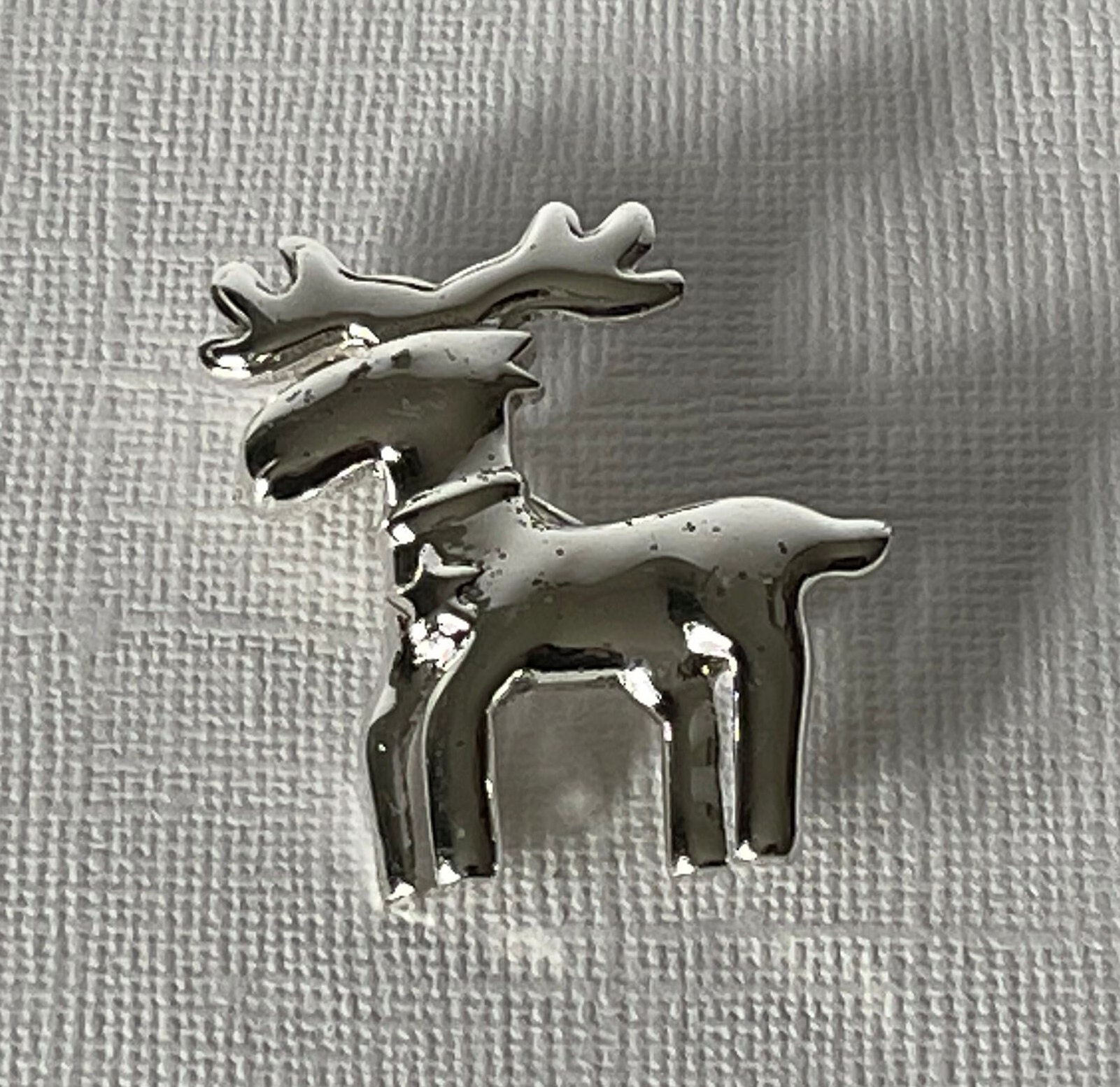 Close. Pin Rudolph Vintage Reindeer Pin, Rudolph Pin, Reindeer Brooch, Christmas Pin ...