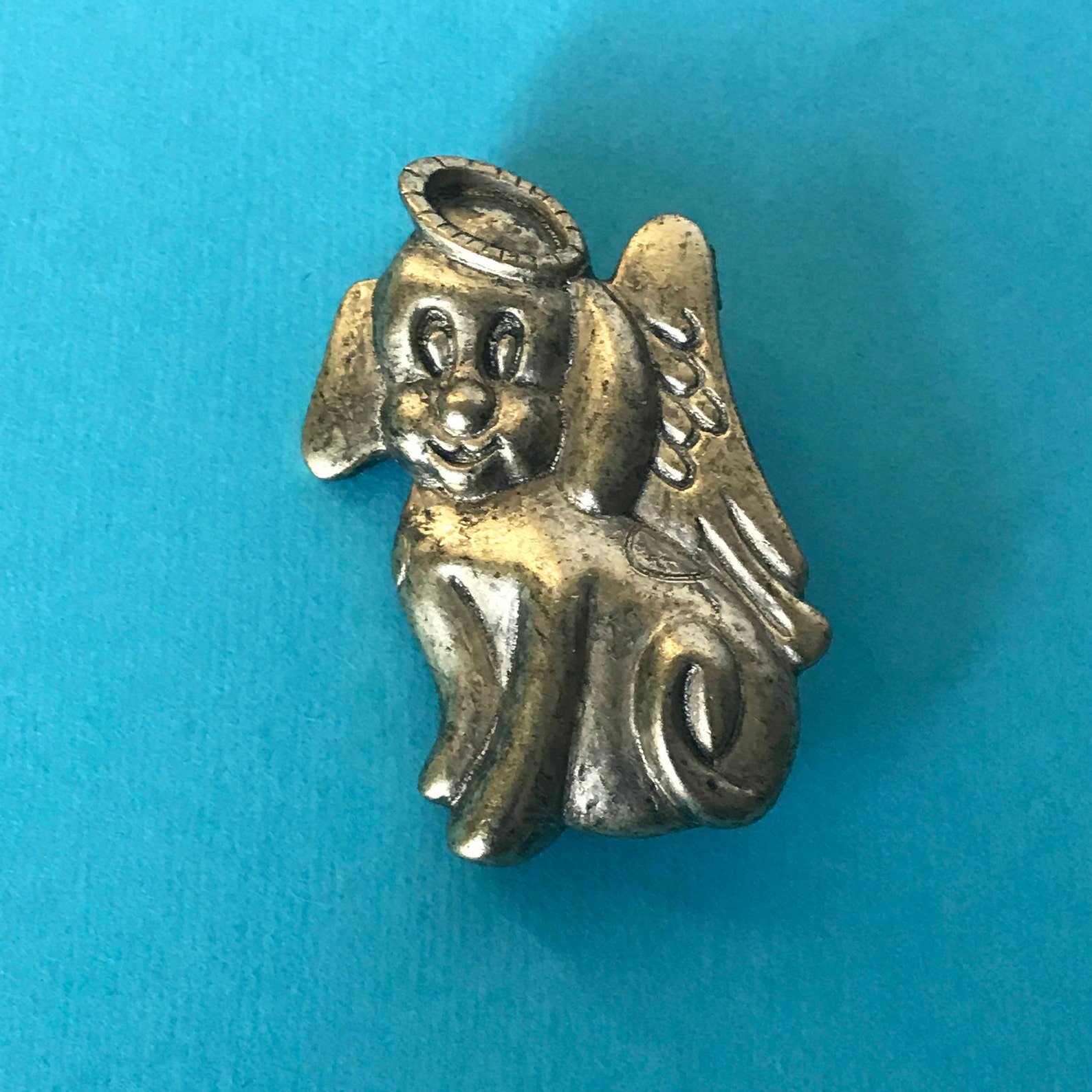 Vintage NEW Dog Angel Pin Dog Angel Brooch Rainbow Bridge Etsy