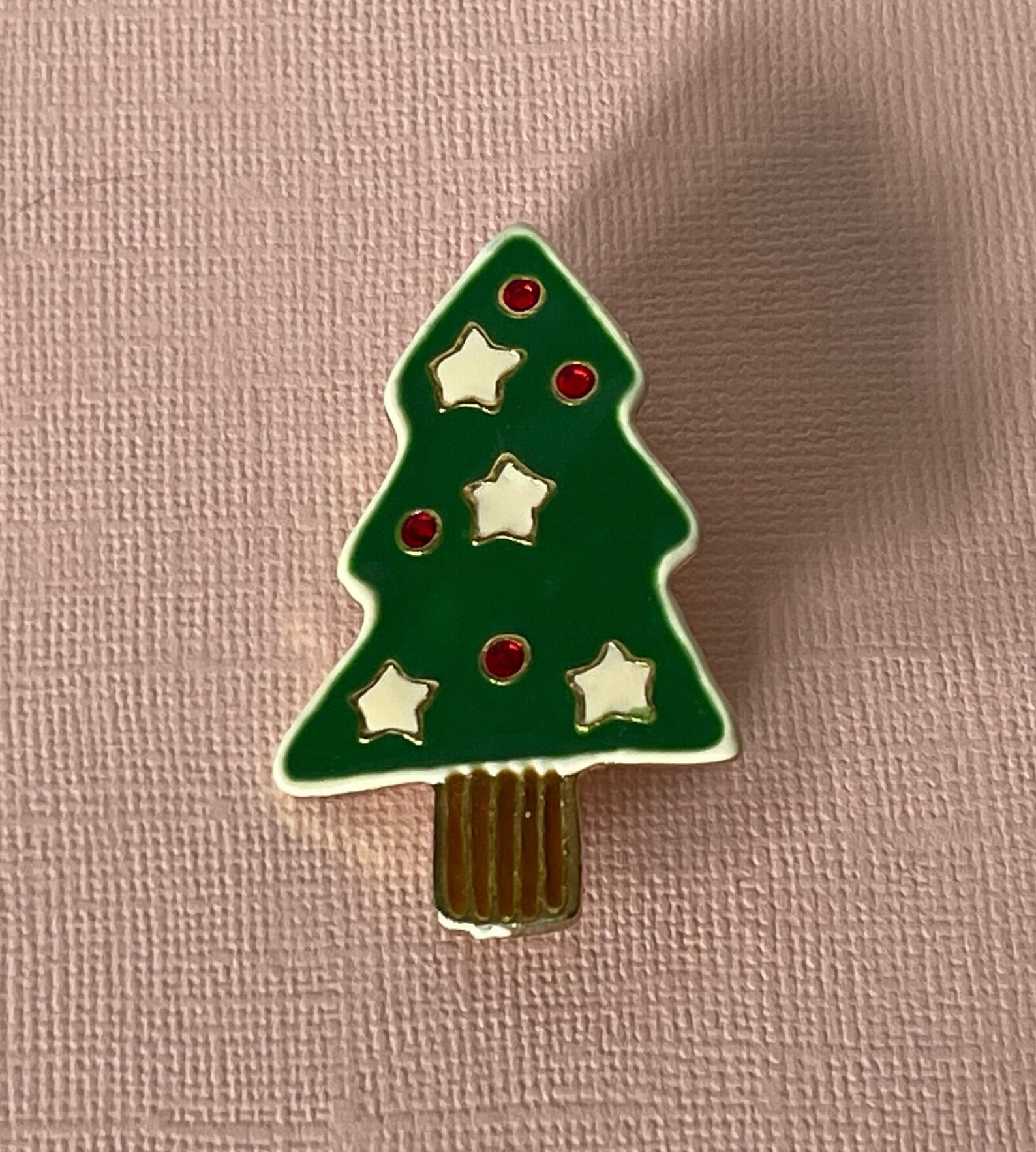 Vintage Christmas Tree Brooch Christmas Tree Pin Christmas Etsy