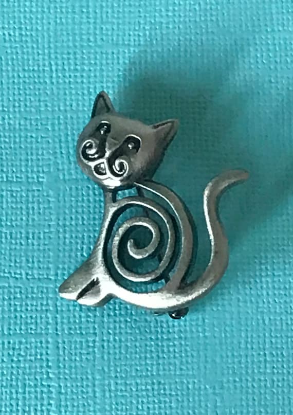 vintage cat pins