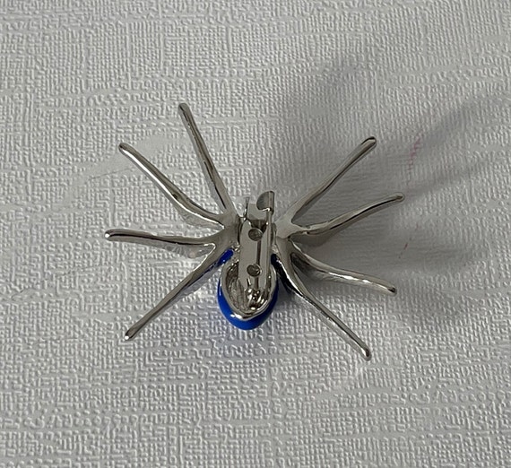 Rhinestone spider brooch, wedding spider pin, tar… - image 8