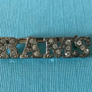 Vintage Rams brooch, rhinestone Rams brooch, Rams jewelry, rams pin, rhinestone Rams pin, Los Angeles, rhinestone rams brooch, rams pins