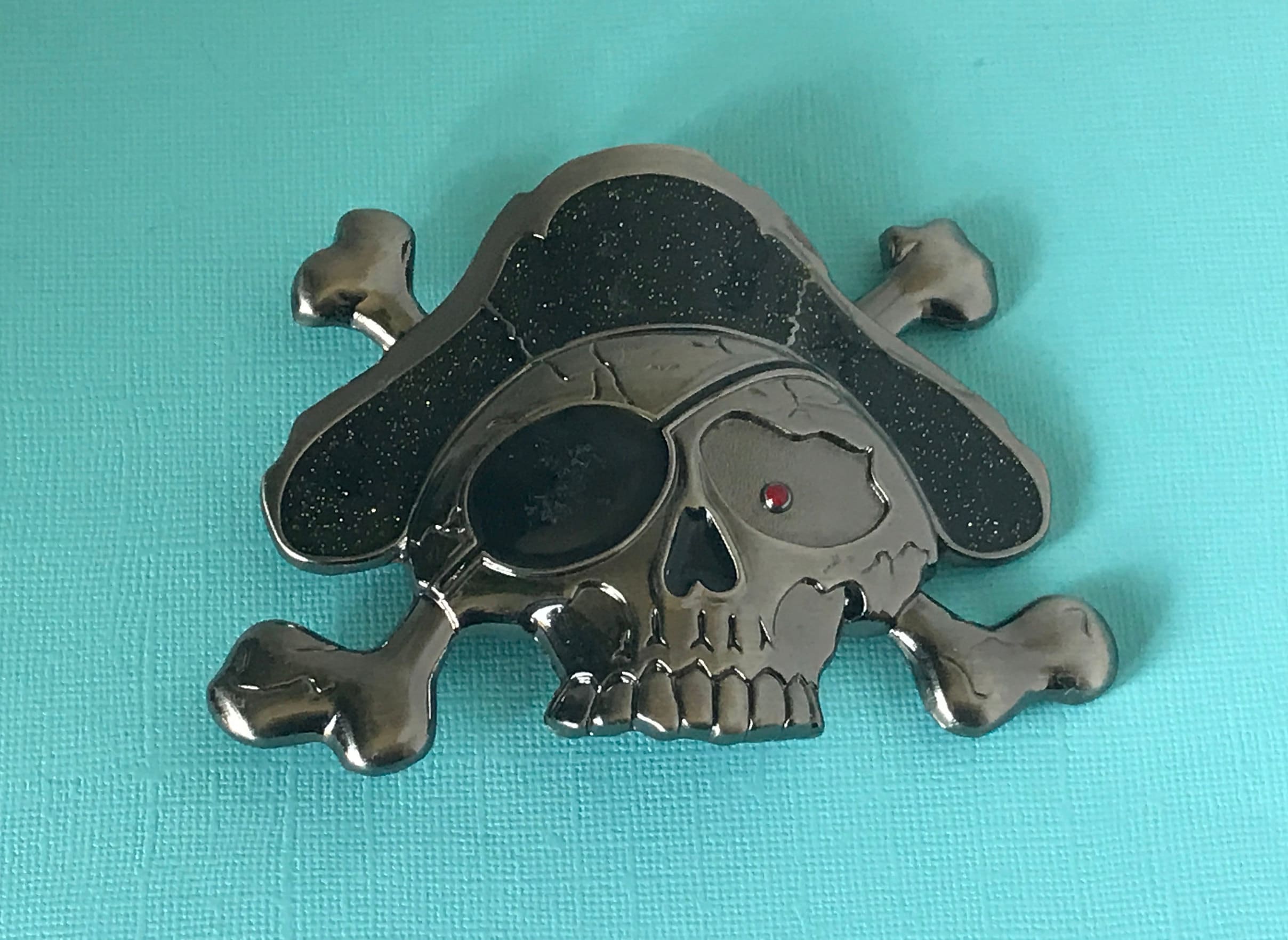 Vintage new Skeleton Belt Buckle Skull Belt Etsy