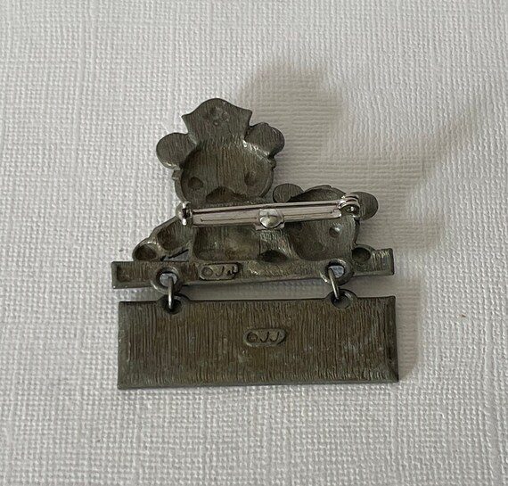 Vintage pewter nurse pin, Nurses make it all bett… - image 6