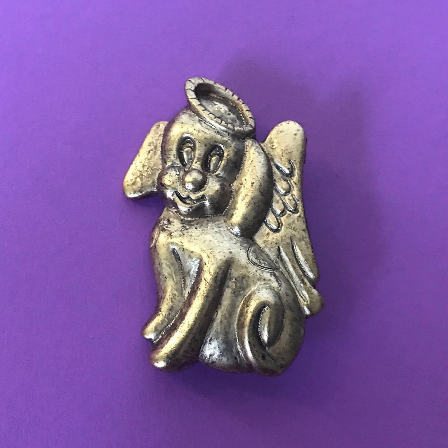 Vintage NEW Dog Angel Pin Dog Angel Brooch Rainbow Bridge Etsy