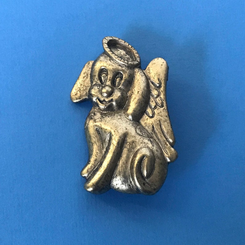 Vintage NEW Dog Angel Pin Dog Angel Brooch Rainbow Bridge Etsy