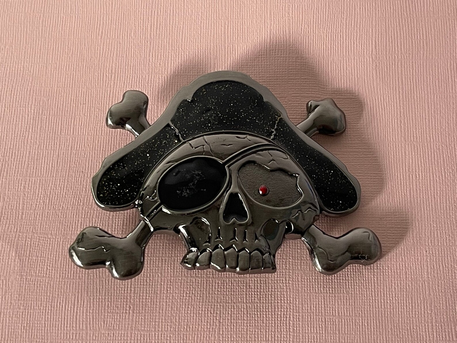 Vintage new Skeleton Belt Buckle Skull Belt Etsy