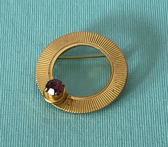 Vintage Circle Pins Vintage Circle Pin Etsy