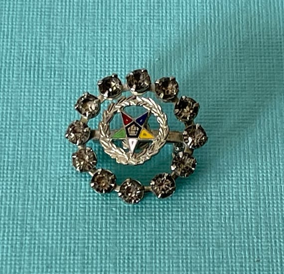 Eastern star on sale pins brooches