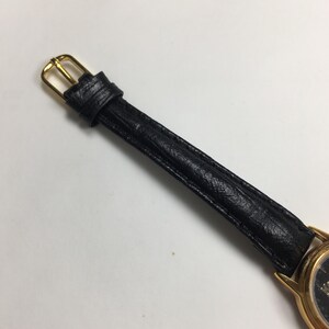 1996 KODAK Olympic Sponsor Womens Wrist Watch Leather Band Vintage Working zdjęcie 7