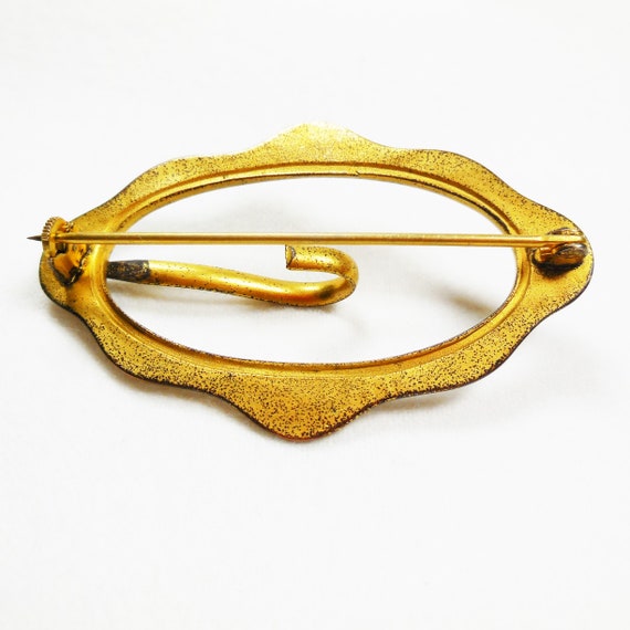 Antique Large Art Nouveau Sash Buckle