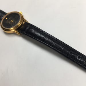 1996 KODAK Olympic Sponsor Womens Wrist Watch Leather Band Vintage Working zdjęcie 8