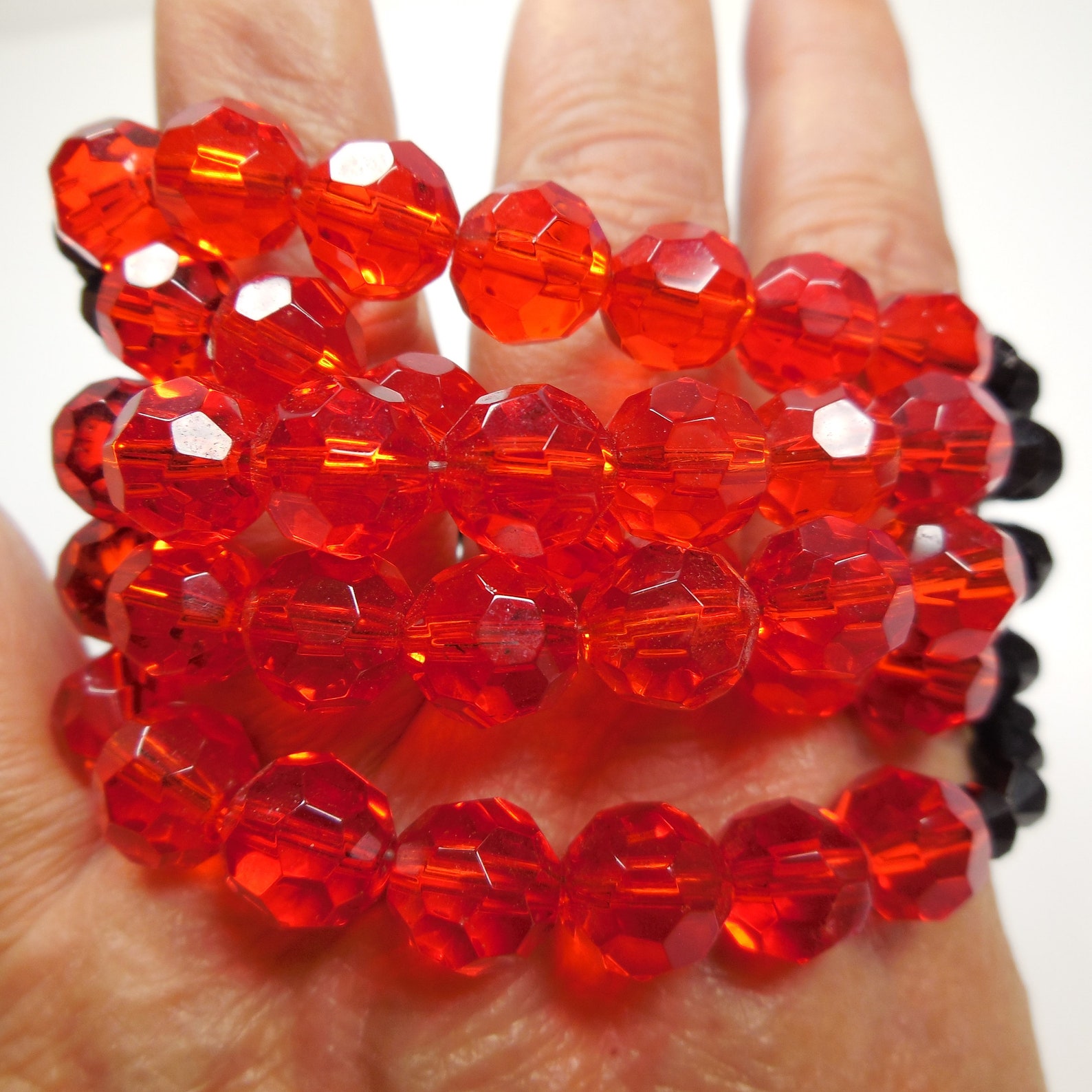 10 Pz 10x6mm 12x8mm Colorato Ovale Forma Cilindro Sfaccettato Di Cristallo Perline Sparse Di Vetro Per La Produzione Di Gioielli Artigianato Risultati FAI DA TE Lotto All'ingrosso - Italia - Foto 2