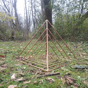 Small Copper Pyramid  Shop Copper at Energy Muse