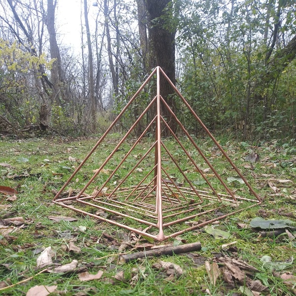 Copper Pyramid 51.83 apex angle