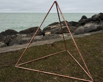 Copper Tube Tetrahedron